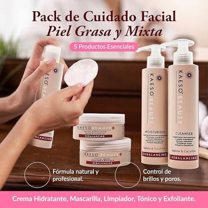 Kaeso Rebalancing Facial Collection Kit - 775 ml (Pack of 1)