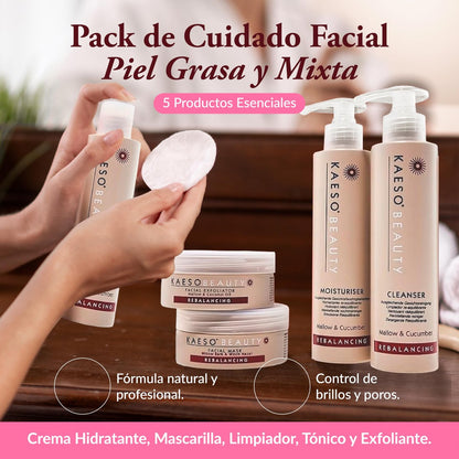 Kaeso Rebalancing Facial Collection Kit - 775 ml (Pack of 1)