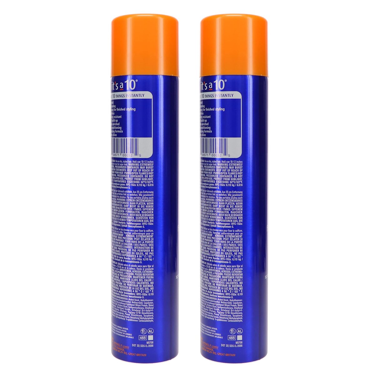It's a 10 Miracle Super Hold Finishing Spray Plus Keratin, 10 oz (Pack of 2) Avelisse