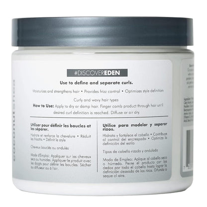 EDEN BodyWorks Coconut Shea Curl Defining Creme - 16 oz - Moisturize & Define Curls, Add Shine