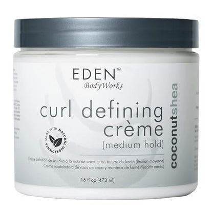 EDEN BodyWorks Coconut Shea Curl Defining Creme - 16 oz - Moisturize & Define Curls, Add Shine