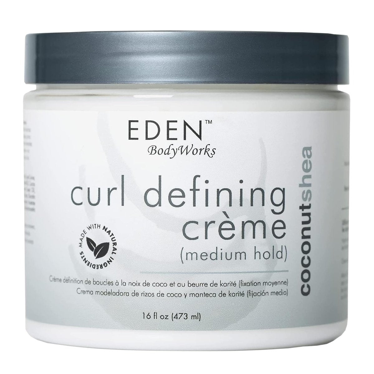 EDEN BodyWorks Coconut Shea Curl Defining Creme - 16 oz - Moisturize & Define Curls, Add Shine - görsel 2