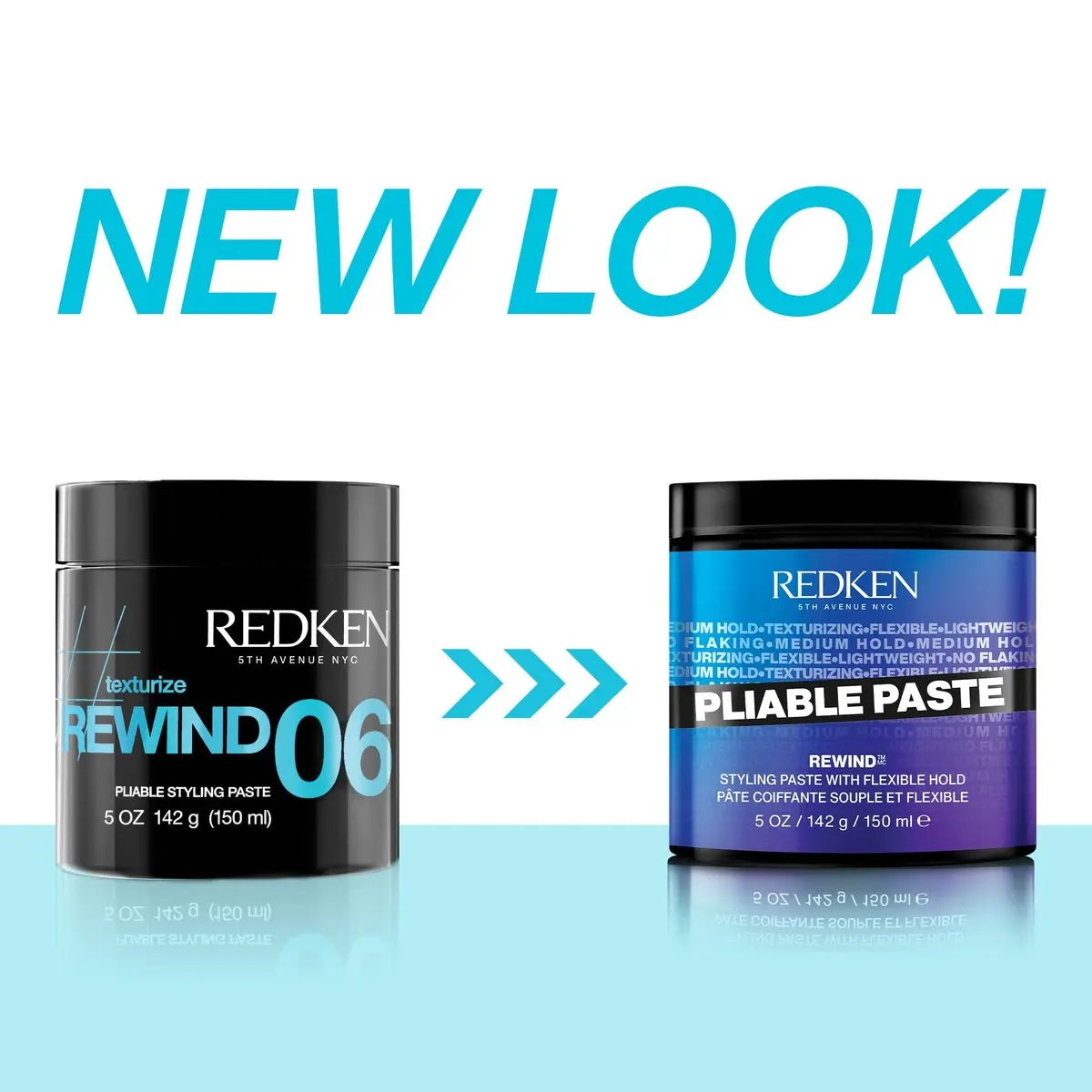 Redken Pliable Styling Paste - Flexible Medium Hold for All Hair Types, 5 oz Avelisse