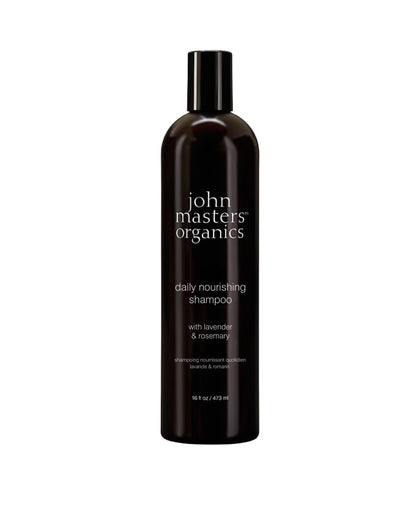 John Masters Organics Daily Nourishing Shampoo with Lavender & Rosemary - USDA Organic, Sulfate Free, Clean Haircare, 16 oz Avelisse