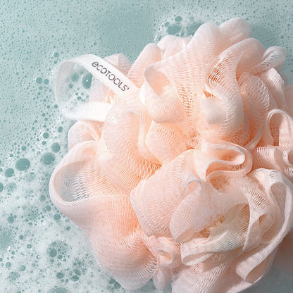 EcoTools Delicate EcoPouf Bath Sponge, 6 Count - Exfoliating Loofah Made with Recycled Materials, Assorted Colors Avelisse