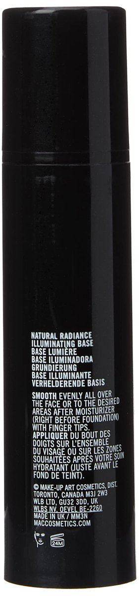 MAC Prep + Prime Natural Radiance Foundation Primer - Radiant Pink, 1.7 Fl Oz Avelisse