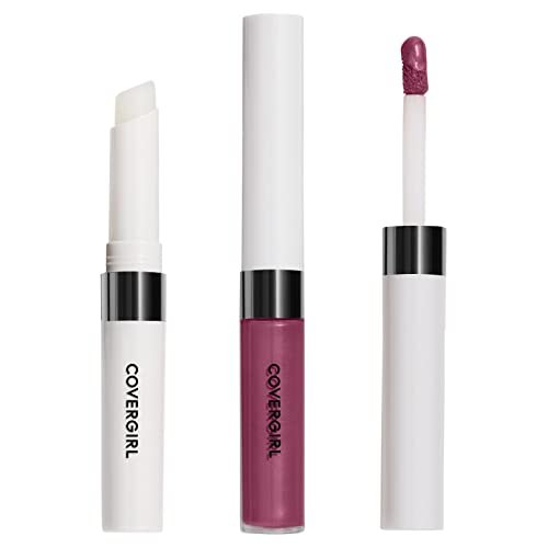 COVERGIRL Outlast All-Day Lip Color with Topcoat - 559 Plum Berry, Long-Lasting Lipstick - görsel 3