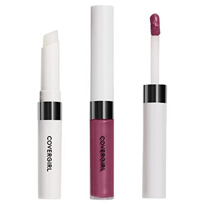 COVERGIRL Outlast All-Day Lip Color with Topcoat - 559 Plum Berry, Long-Lasting Lipstick