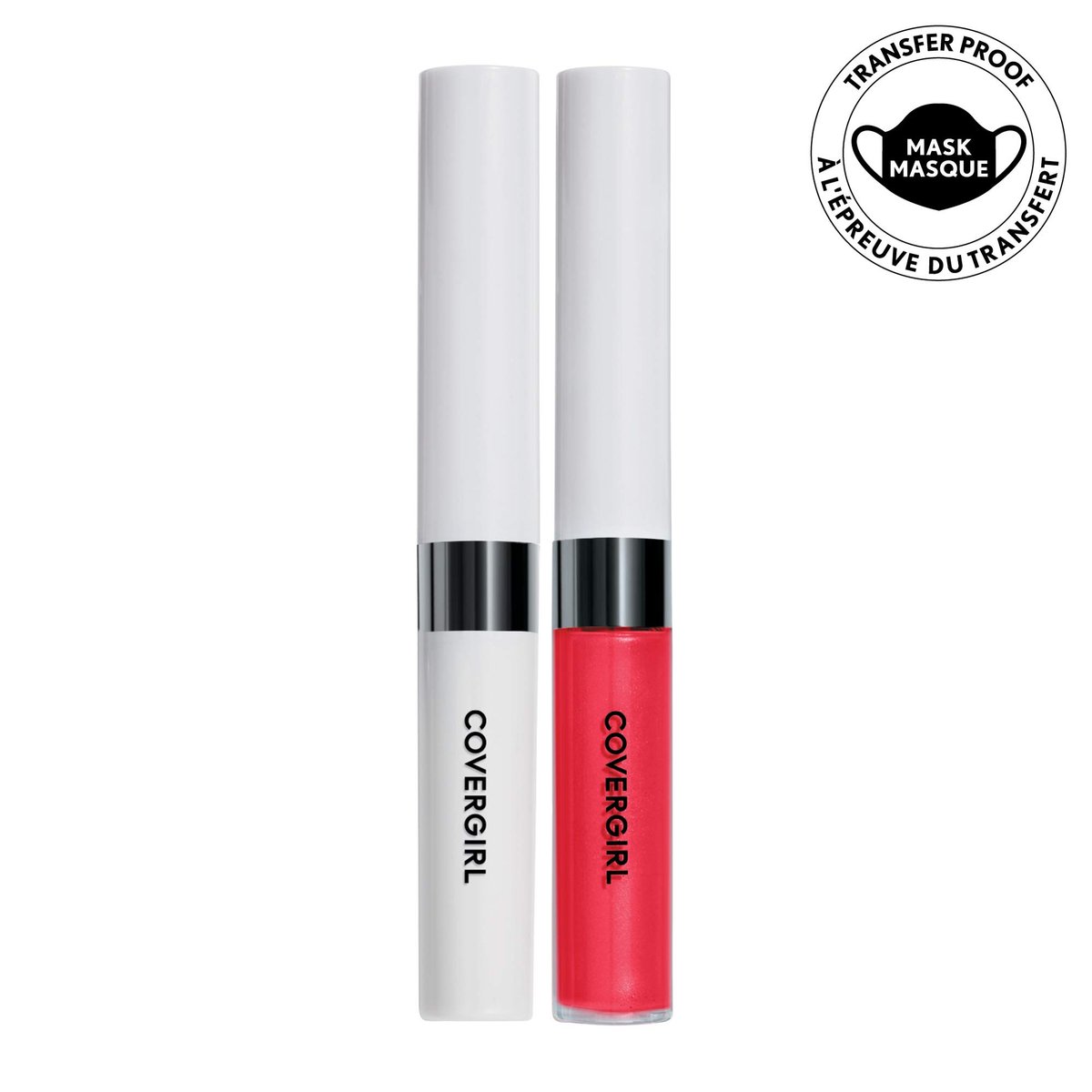 COVERGIRL Outlast All-Day Lip Color with Topcoat - 507 Ever Red-Dy, 0.13 Fl Oz - görsel 3