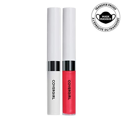 COVERGIRL Outlast All-Day Lip Color with Topcoat - 507 Ever Red-Dy, 0.13 Fl Oz - görsel 4