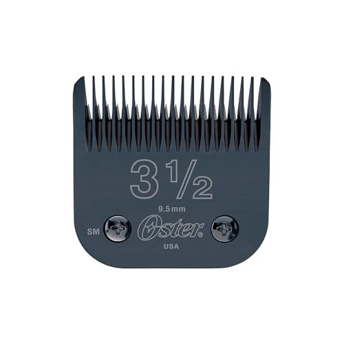 Oster Professional Clipper Blades - Size 3.5 - High-Carbon Steel, Ultra-Sharp Precision, Compatible with All Oster Detachable Blade Clippers Avelisse
