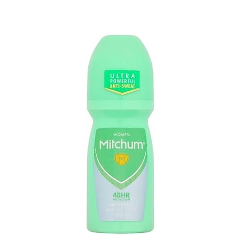 Mitchum Women Advanced Unscented 48-Hour Roll-On Deodorant, 3.4 oz (100ml), Long-Lasting Protection, Sensitive Skin Safe Avelisse