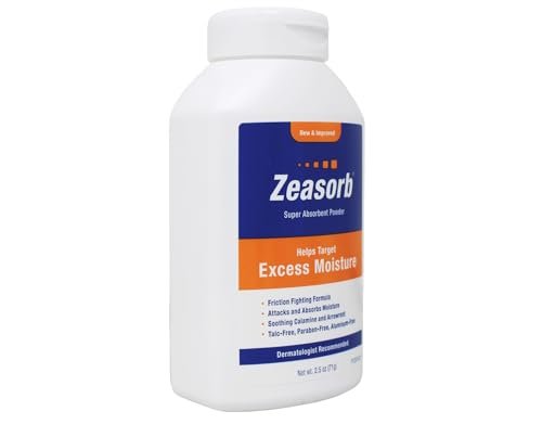 Zeasorb Excess Moisture Absorbing Powder, 2.5 oz (Pack of 2) – Face Moisturizer Alternative for Oily Skin Avelisse