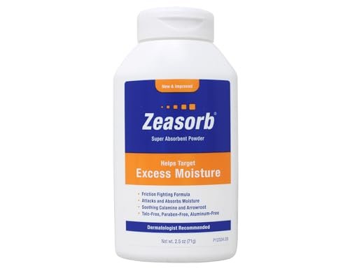 Zeasorb Excess Moisture Absorbing Powder, 2.5 oz (Pack of 2) – Face Moisturizer Alternative for Oily Skin Avelisse