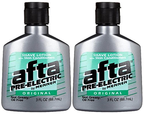 Mennen Afta Pre-Electric Shave Lotion, 3 oz (Pack of 2) – Smooth Electric Shave - görsel 1