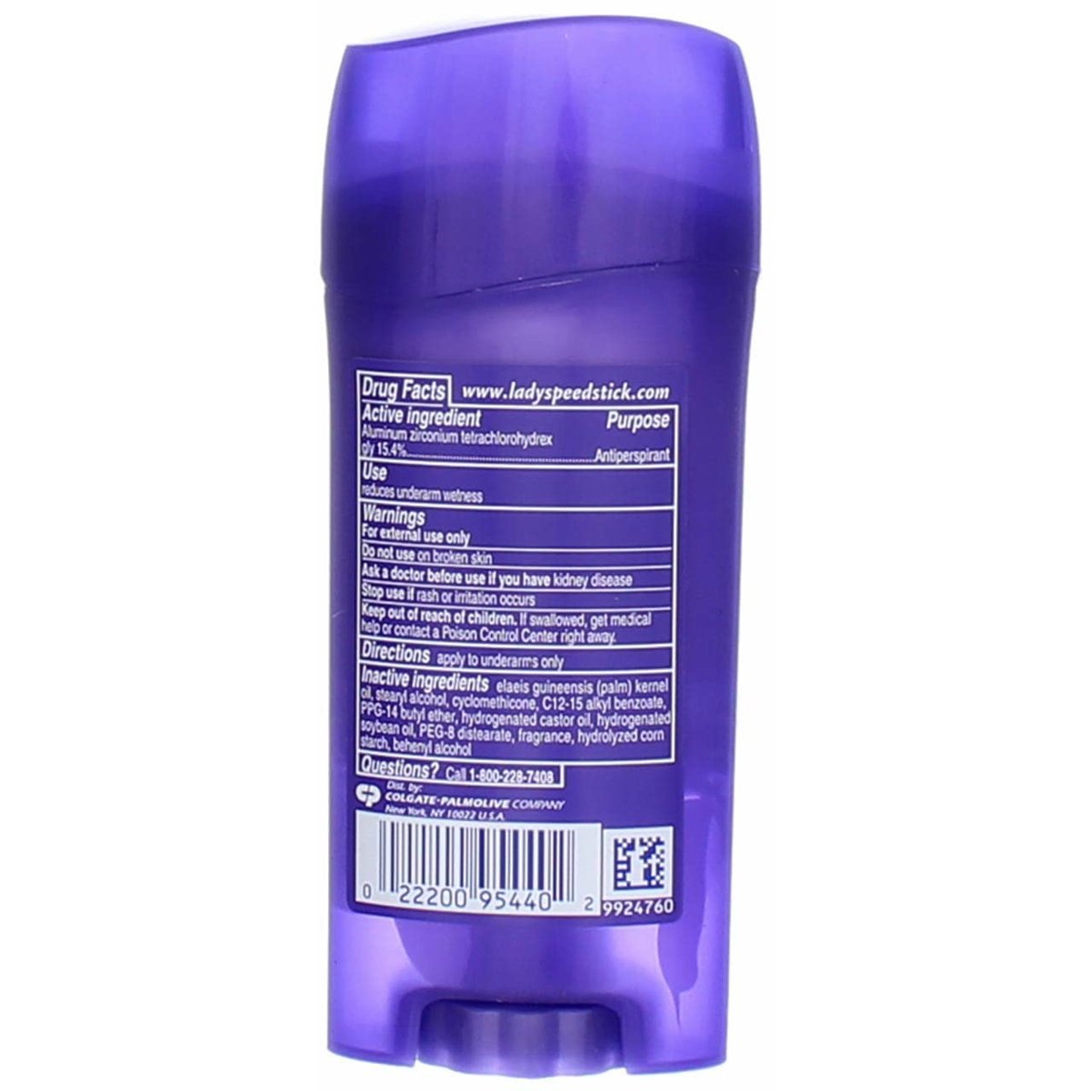 Lady Speed Stick Invisible Dry Antiperspirant & Deodorant, Powder Fresh - 2.3 oz (4-Pack) - görsel 8