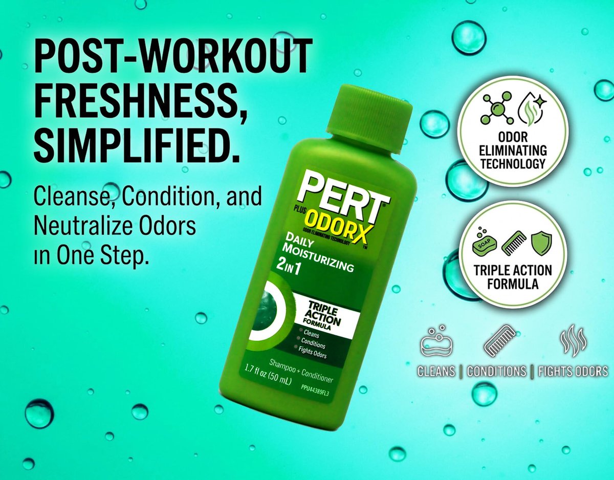 Pert Plus 2-in-1 Shampoo & Conditioner, Classic Clean, 1.7 oz (Pack of 6) - görsel 7