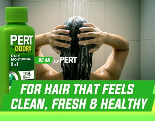 Pert Plus 2-in-1 Shampoo & Conditioner, Classic Clean, 1.7 oz (Pack of 6) - görsel 12