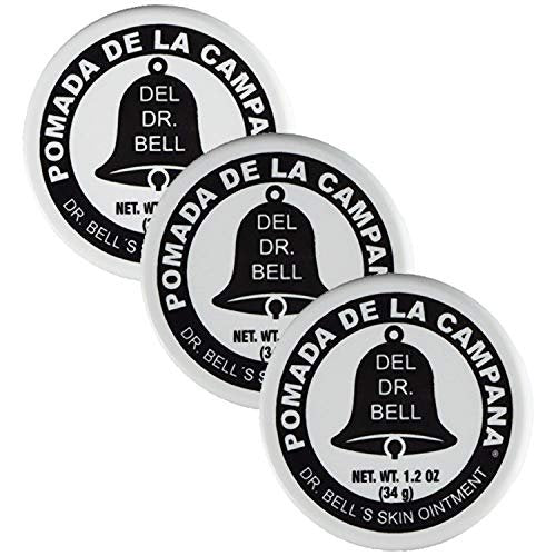 Pomada De La Campana Medicated Cream - 3 Pack (1.2 oz Each) - Soothing Skin Relief Cream Avelisse