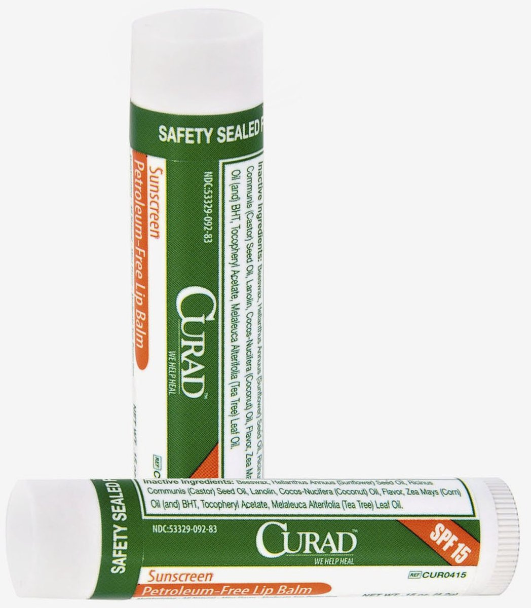 Medline Curad Lip Balm – Moisturizing Lip Care for Dry, Chapped Lips - görsel 1