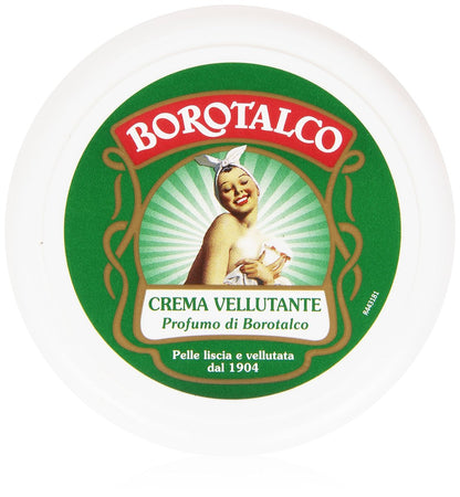 Borotalco Scented Smoothing Cream - 150ml - Italian Import - Moisturizing Body Cream Avelisse