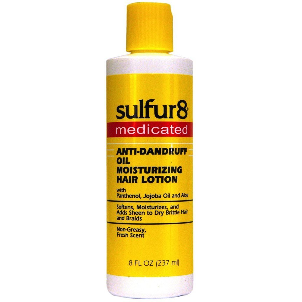 SULFUR8 Oil Moisturizing Lotion – 8 oz Lightweight Hair & Scalp Moisturizer – Softens Dry, Brittle Hair & Scalp, Non-Greasy Hydrating Lotion for Daily Hair Care - görsel 1
