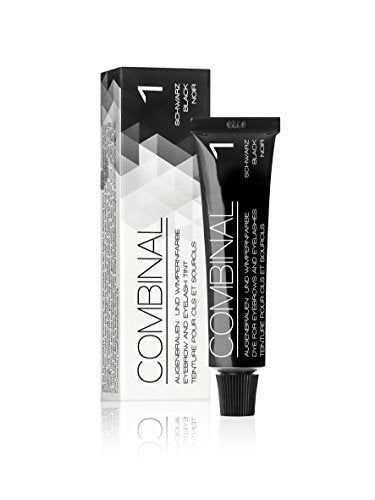 Combinal BLACK Cream Hair Dye – 0.5 oz Professional Hair Color - görsel 2