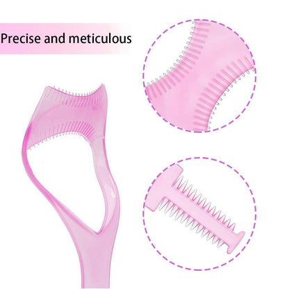 ReNext Mascara Applicator Guide Card Tool - Pink, 1 Pack