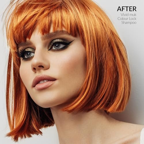 MUK. Vivid Colour Lock Shampoo - Color Care with UV Protection for All Hair Types, 300ml - görsel 4