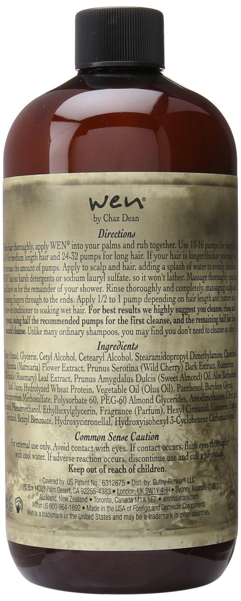 Chaz Dean Wen Cleansing Conditioner - Sweet Almond Mint (16 oz) Avelisse