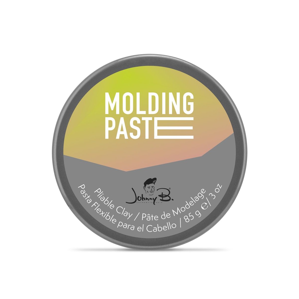 JOHNNY B. Molding Paste – Pliable Hair Clay for Flexible Hold, 3 oz Avelisse