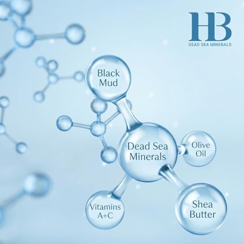 Black Mud Foot Cream Moisturizer 200ml – Intensive Hydrating Foot Care with Dead Sea Minerals for Dry Feet, Soft Skin & Comfort Repair - görsel 6