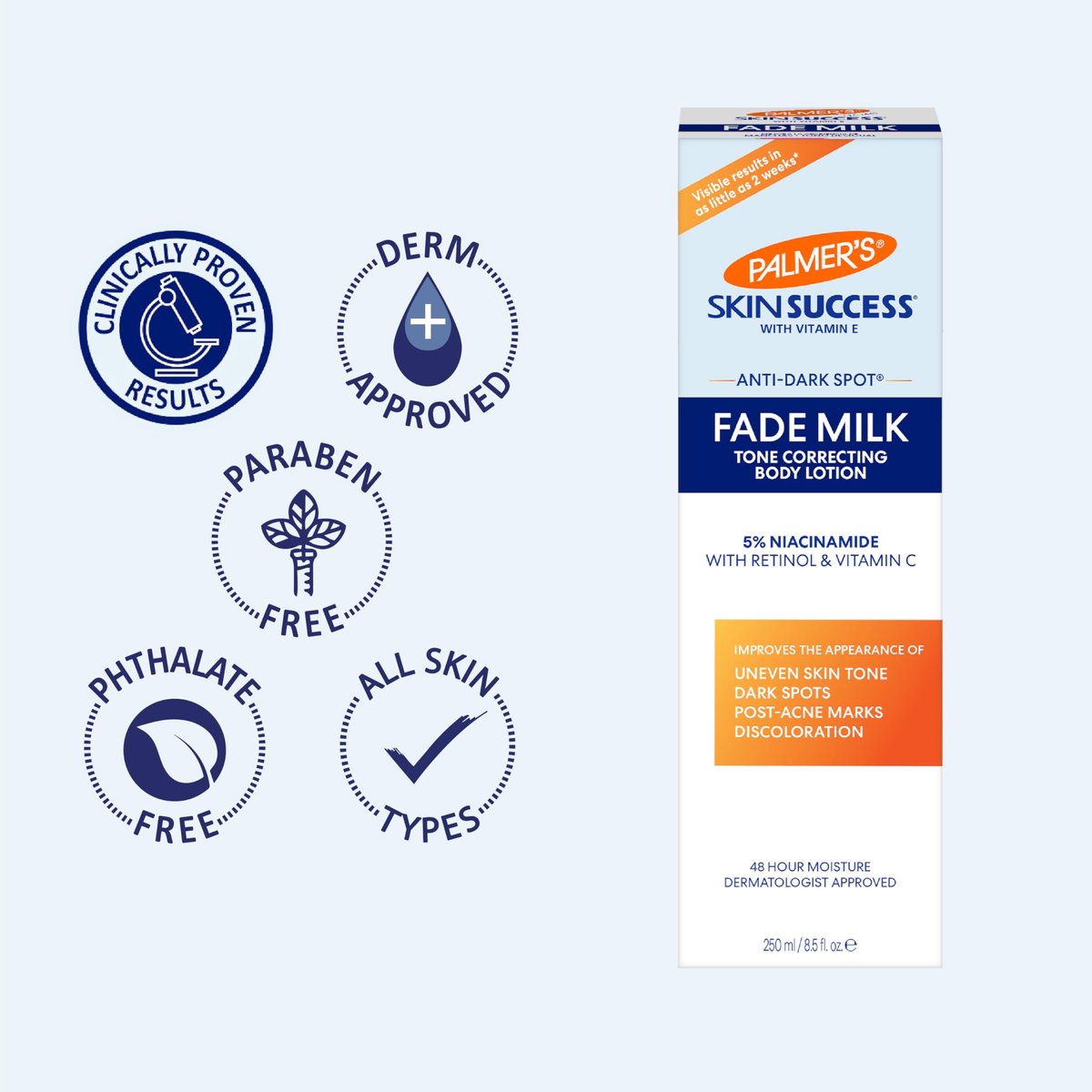 Palmer's Skin Success Anti-Dark Spot Fade Milk Body Lotion - 8.5 oz Avelisse