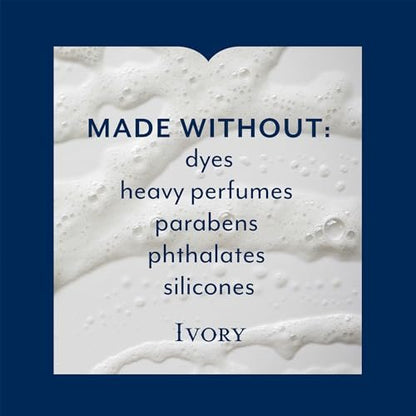 Ivory Original Body Wash 12 oz (Pack of 3) – Gentle Clean for Sensitive Skin Avelisse