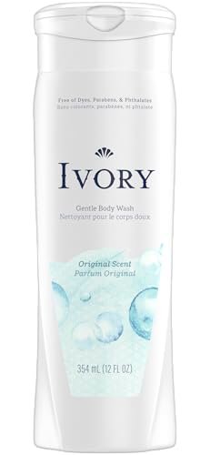 Ivory Original Body Wash 12 oz (Pack of 3) – Gentle Clean for Sensitive Skin Avelisse