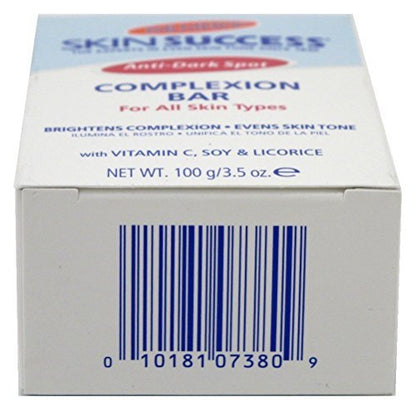 Palmer's Skin Success Anti-Dark Spot Complexion Soap Bar - 3.5 oz (Pack of 2) - Fades Dark Spots & Evens Skin Tone