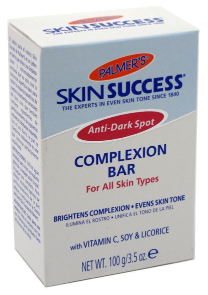 Palmer's Skin Success Anti-Dark Spot Complexion Soap Bar - 3.5 oz (Pack of 2) - Fades Dark Spots & Evens Skin Tone