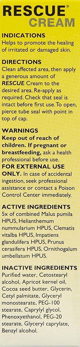 Rescue Cream (formerly Rescue Remedy) - 1 oz, 3-Pack | Natural Skin Relief Avelisse
