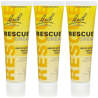 Rescue Cream (formerly Rescue Remedy) - 1 oz, 3-Pack | Natural Skin Relief Avelisse