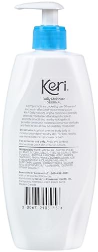 Keri Original Moisture Therapy Lotion - 15 oz (Pack of 2) - Intensive Skin Hydration for Dry Skin Avelisse