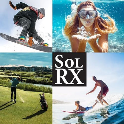 SolRX MINERAL+ SPF 50 Mineral Sunscreen with Zinc Oxide – Reef Safe, Broad Spectrum UVA/UVB Protection, Water Resistant Sunblock for Face & Body (3.4 oz) Avelisse