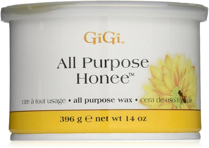 GiGi All Purpose Honee Wax 14 oz (Pack of 8) – Professional Salon-Quality Hair Removal