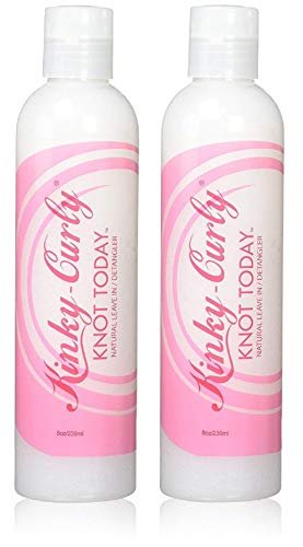 Kinky Curly Knot Today Conditioner - 8 oz (Pack of 2) - Detangling Leave-In for Curly Hair