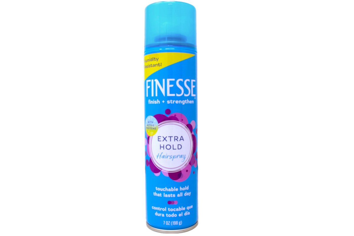Finesse Extra Hold Hairspray with Active Proteins - Touchable All-Day Control, Humidity Resistant, 7 oz (Pack of 2) Avelisse
