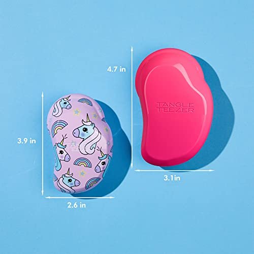 Tangle Teezer Original Detangling Brush - Pink Fizz | For Dry & Wet Hair, All Regular Hair Types Avelisse