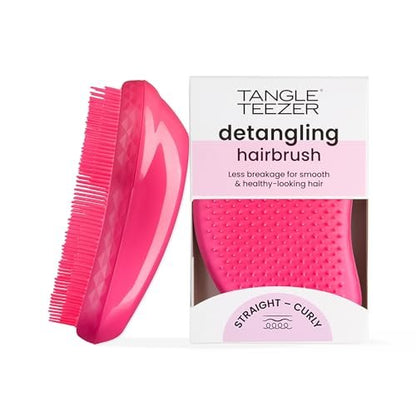 Tangle Teezer Original Detangling Brush - Pink Fizz | For Dry & Wet Hair, All Regular Hair Types Avelisse