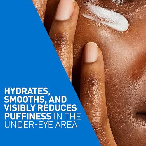 CeraVe Eye Repair Cream – Under Eye Cream for Puffiness & Dark Circles with Hyaluronic Acid, Niacinamide & Marine Botanical Complex, Oil-Free & Ophthalmologist Tested, 0.5 oz Avelisse