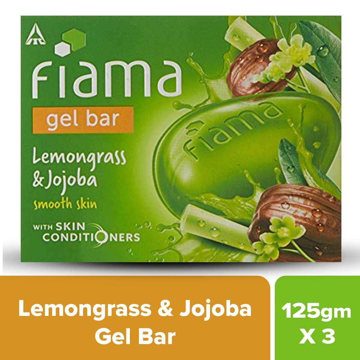 Fiama Di Wills Clear Springs Bathing Bar, 125g (Pack of 3) - Gentle Skin Cleansing Soap - görsel 3