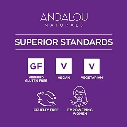 Andalou Naturals DIY Booster SPF 30 Facial Serum Unscented – Anti-Aging Sunscreen for Dry Skin, 2 Fl Oz