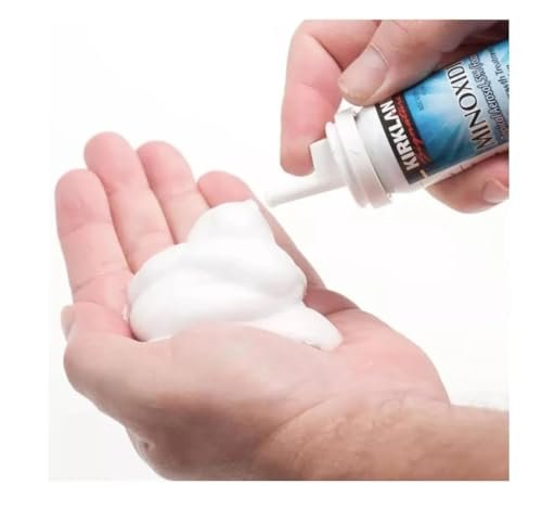 Kirkland Minoxidil for Men Hair Growth Treatment Unscented 5% Topical Aerosol Foam, 3-Month Supply Avelisse